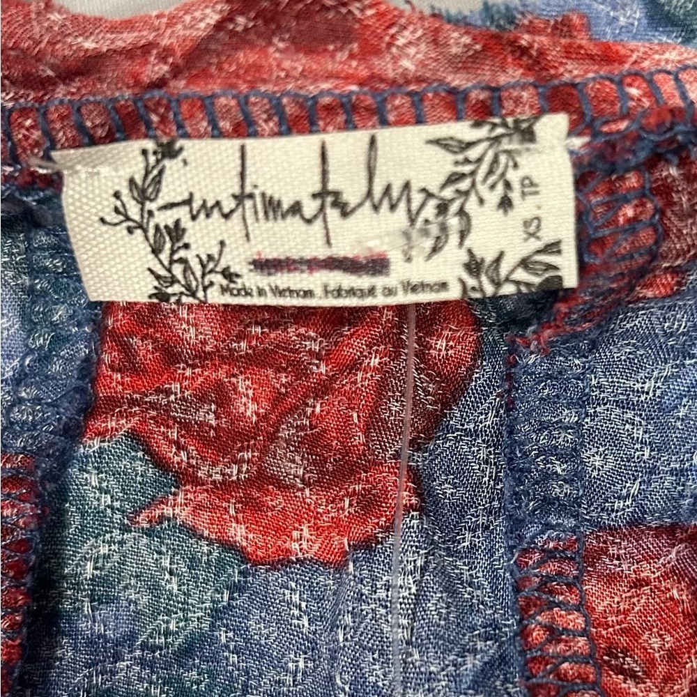 Free People Everything’s Rosy Bodysuit Size XS NWOT - Picture 5 of 6